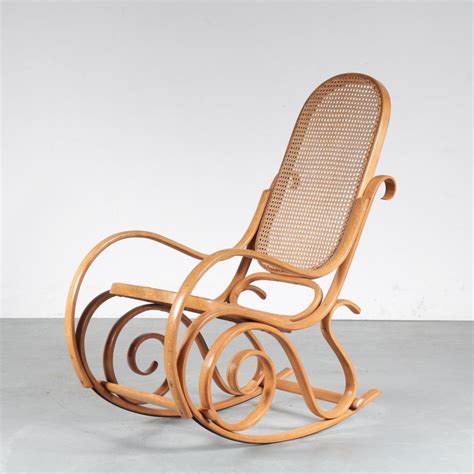 Bentwood Rocking Chair By Thonet France 1950s 155418