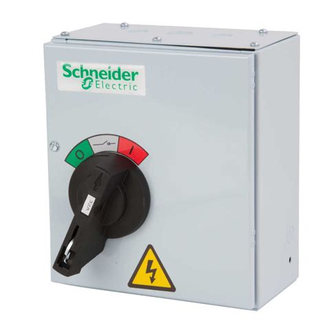 Schneider Square D Twinbreak 32a Tpn Metal Isolator Switch