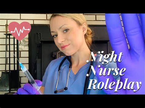 ASMR Night Nurse Takes Care Of You In Bed Medical Roleplay Soft Spoken