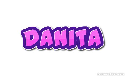 Danita Logo Free Name Design Tool From Flaming Text