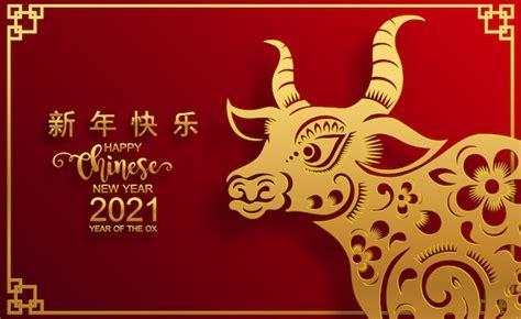 Premium Vector Chinese New Year Of The Ox