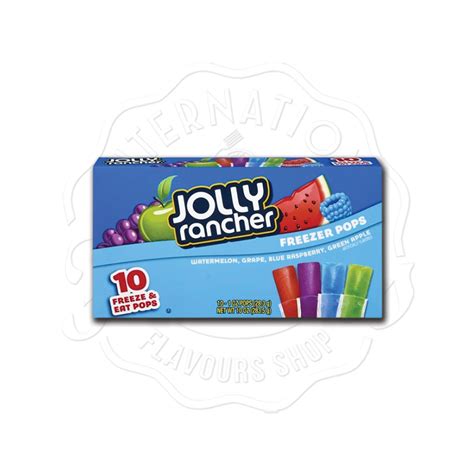 Jolly Rancher 10 Freezer Pops 2835g Flavers International Flavours