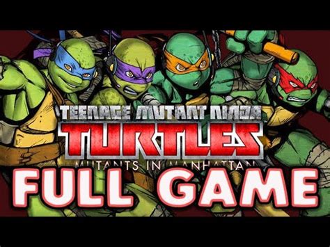 Teenage Mutant Ninja Turtles Mutants In Manhattan 2016