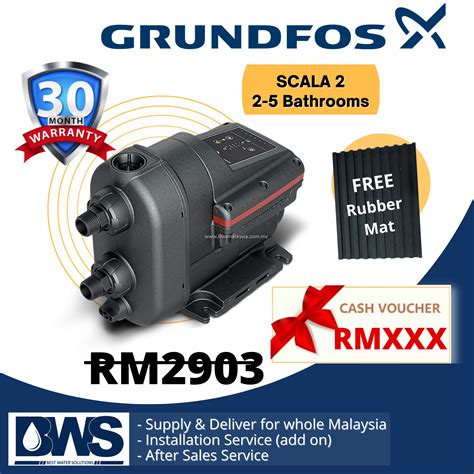 Grundfos Scala2 Variable Speed Water Booster Pump Grundfos Malaysia