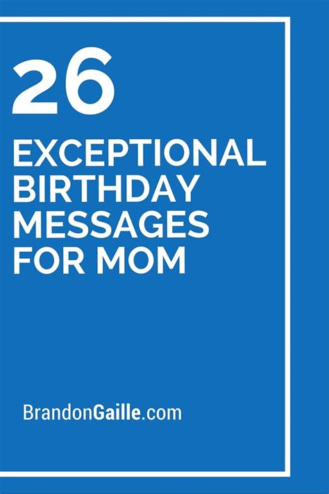 Jun 30, 2020 · i wanted to wish you a happy birthday in style. 27 Exceptional Birthday Messages for Mom | Birthday message for mom, Birthday messages, Birthday ...