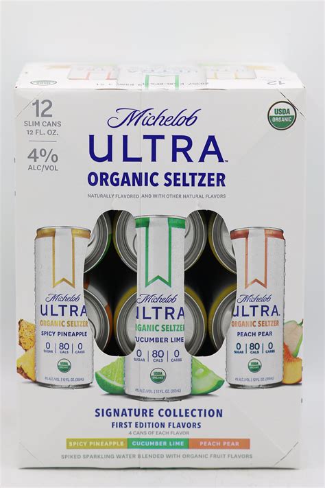 Michelob Ultra Seltzer Variety 12pk Wachusett Wine And Spirits