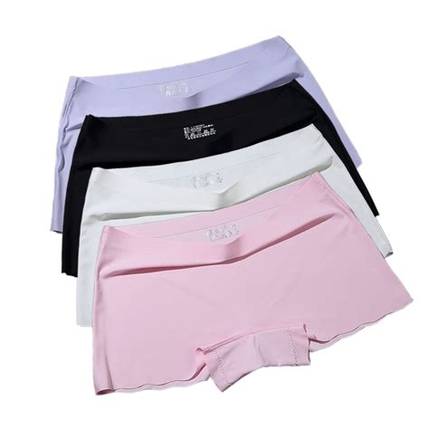 Sexy Women Seamless Safety Short Pants Summer Quality Under Skirt Shorts Ice Silk Breathable