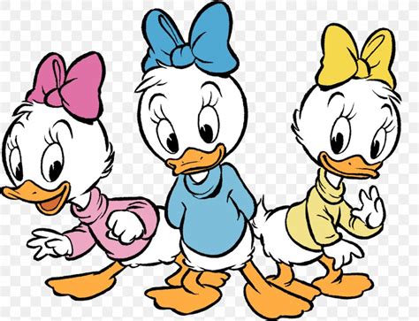 Daisy Duck Donald Duck Huey Dewey And Louie Mickey Mouse Png