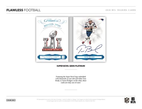Autographed football cards, old cards, vintage cards and so on. 2018 Panini Flawless NFL Football Cards - Go GTS