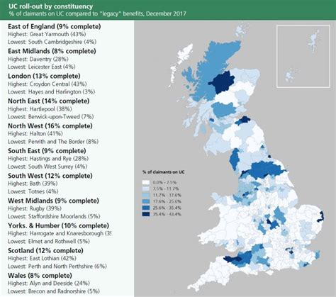 universal credit the roll out so far house of commons library