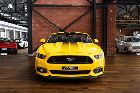 Ford Mustang Convertible Yellow 3 Richmonds Classic And Prestige
