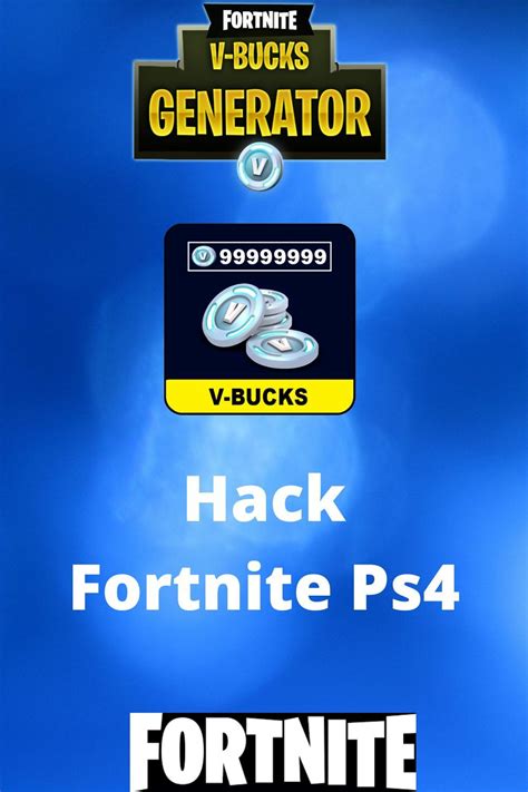Hack Fortnite Ps4 Ps4 Hacks Fortnite Bucks