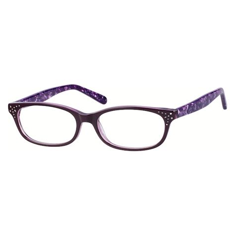 Purple Oval Glasses 10488117 Zenni Optical Eyeglasses Womens Glasses Frames Glasses For