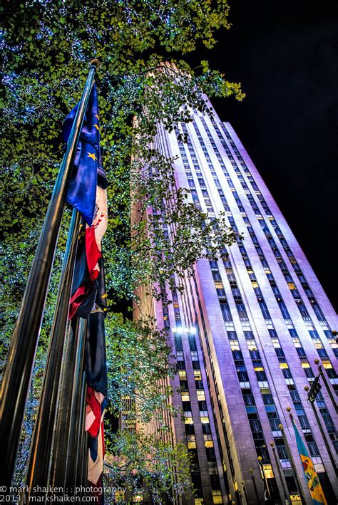 Rockefeller Center At Night I Was In New York For Business Flickr