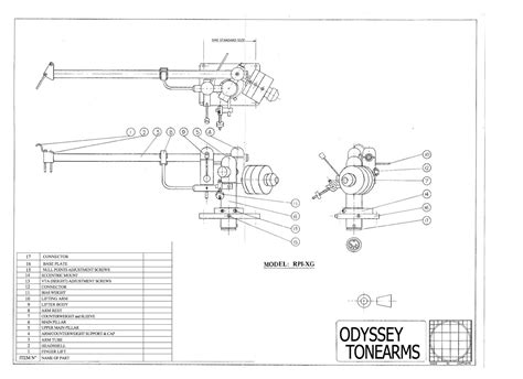 Odyssey Tonearms Rp1 Xg Mk 1 Instructions