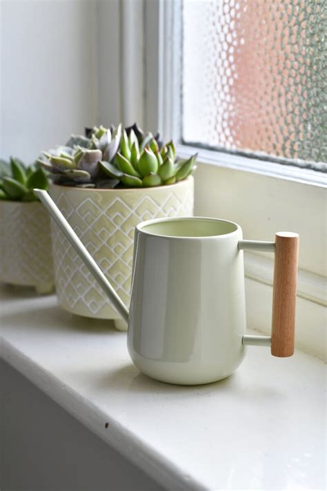 Burgon And Ball Indoor Watering Can Pale Jade