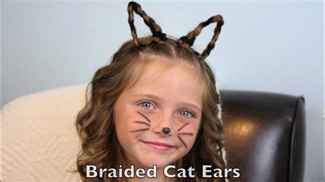 Boys and girls hairstyles boys and girls hairstyles tutorials and haircuts. Braided Cat Ears | Halloween Hairstyles | Cute Girls ...