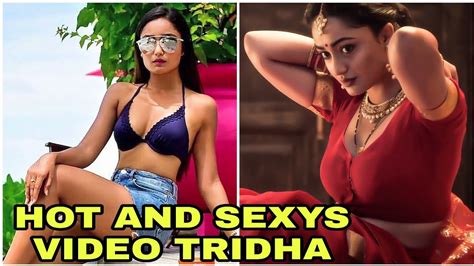 Tridha Choudhury Hot Boobs In Saree Tridha Choudhury Beach In Bikini Youtube