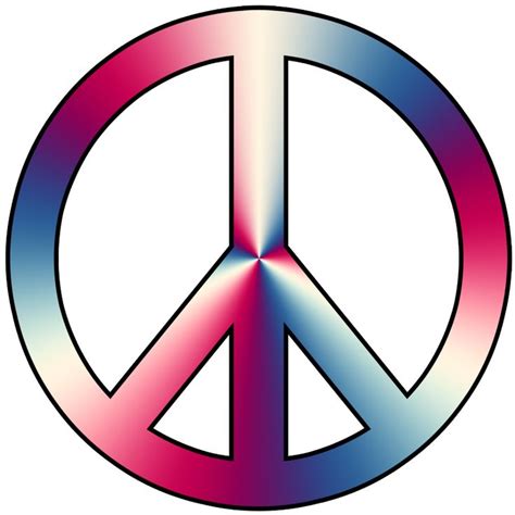 Cool Colorful Peace Signs Clipart Best
