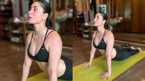 Kareena Kapoor H0t Yoga Workout On International Yoga Day 2020 Youtube