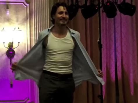 justin trudeau video of canadian prime minister s charity strip tease re emerges the