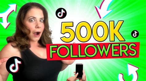 How To Get 500k Followers On Tiktok Youtube