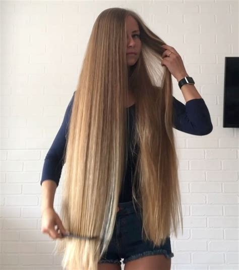 Video Blonde Beauty With Long Healthy Hair Long Hair Styles