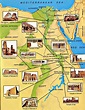 mapa ilustrado | Kemet egypt, Ancient egypt, Egypt map