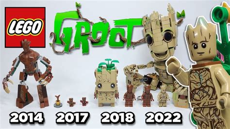 Every Lego Groot Ever Released Youtube