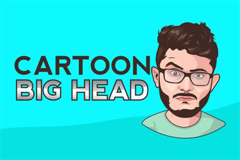 I Will Draw Big Head Cartoon Headshot Avatar From Your Photo For 10