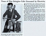 Theremin Cello | Theremin, Generation, Cello
