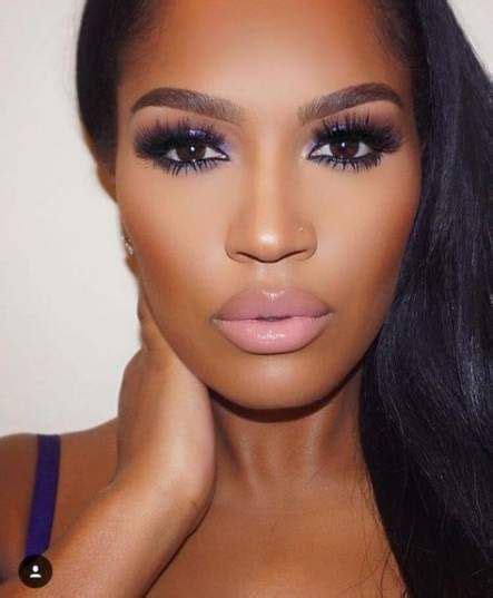 61 Trendy Makeup Tutorial For Black Women Contouring Dark Skin