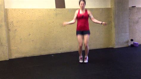 Jump Rope Double Under With Crossover Youtube