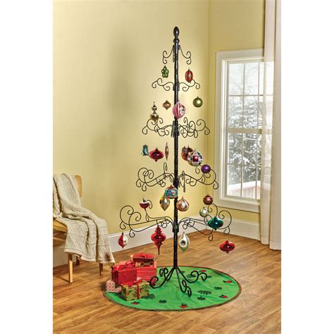Wrought Iron Ornament Christmas Tree Signals