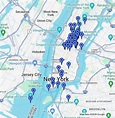 New York - Manhattan - Google My Maps