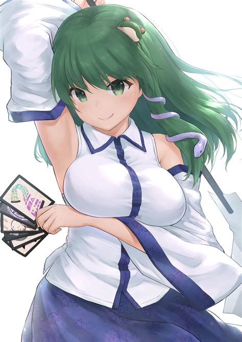 Kochiya Sanae Sanae Kochiya Touhou Image By Terawamu Zerochan Anime Image Board