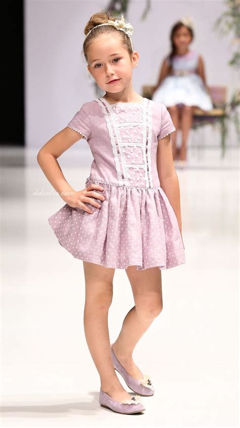 Vogue Enfants Laquinta Ss2014 Fimi Catwalk Kids Dress Little Girl