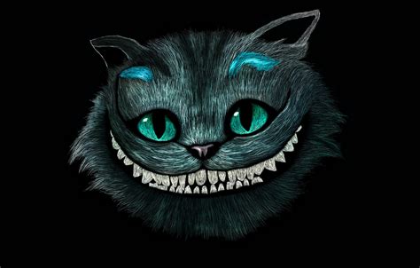 Wallpaper Face Smile Head Alice In Wonderland Cheshire Cat