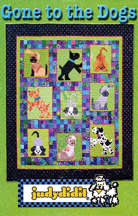 Gone To The Dogs Quilt Pattern Paper Piecing Quilt Pattern Dog Quilt