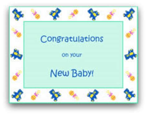 Congratulate parents on their new addition to the family with the perfect free baby shower card template you can customize from our collection. Free Printable Baby Cards - Lots of Cute Designs