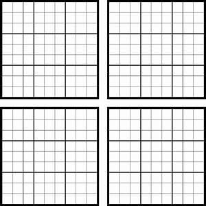 Free Sudoku Blank Pdf 32kb 1 Page S