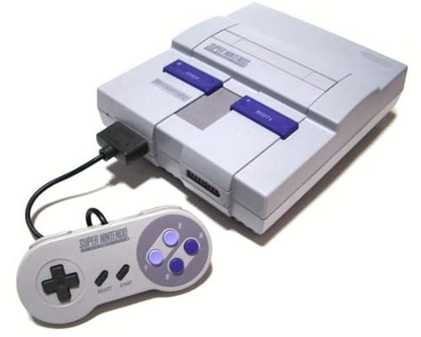 Picture Of Super Nintendo Entertainment System Snes
