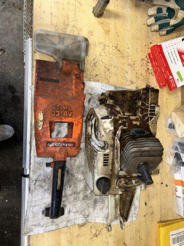 Stihl 031 Av Chainsaw For Parts Or Repair Motor Turns Undiagnosed Free