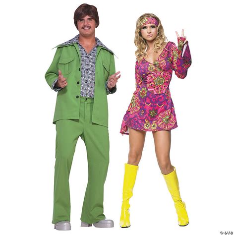 Adult’s Disco Couples Costumes