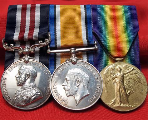 Ww1 British Army Military Medal Mm Medal Group Mesopotamia Service