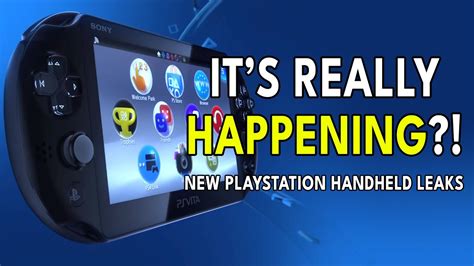 Its Really Happening New Playstation Handheld Leaked Youtube