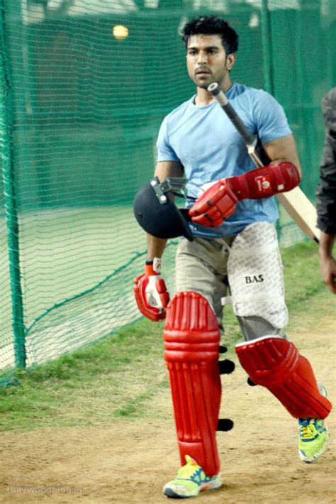 Ram Charan Tej Cricket Practice Photos Stills Gallery Wallpapers