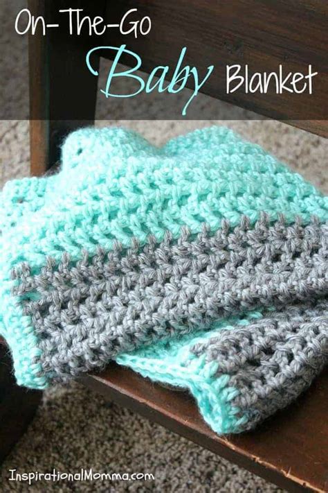 On The Go Crochet Baby Blanket