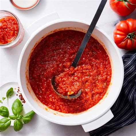 Homemade Tomato Sauce Recipe For Canning Online Heath News