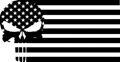 Download Punisher Flag - Cricut American Flag Svg File Free - HD